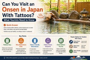 Can You Visit an Onsen in Japan With Tattoos? What Tourists Need to Know