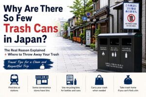 Why Are There So Few Trash Cans in Japan? Reasons and Travel Tips
